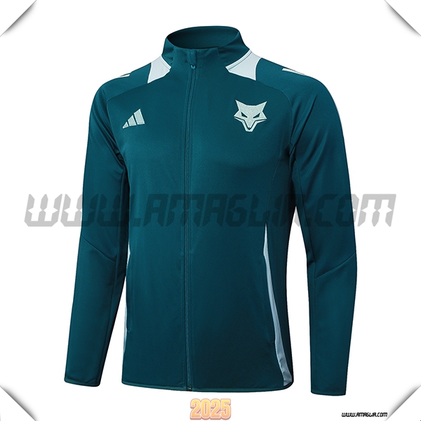 Giacca Calcio Cruzeiro Verde 2025 2026 -02