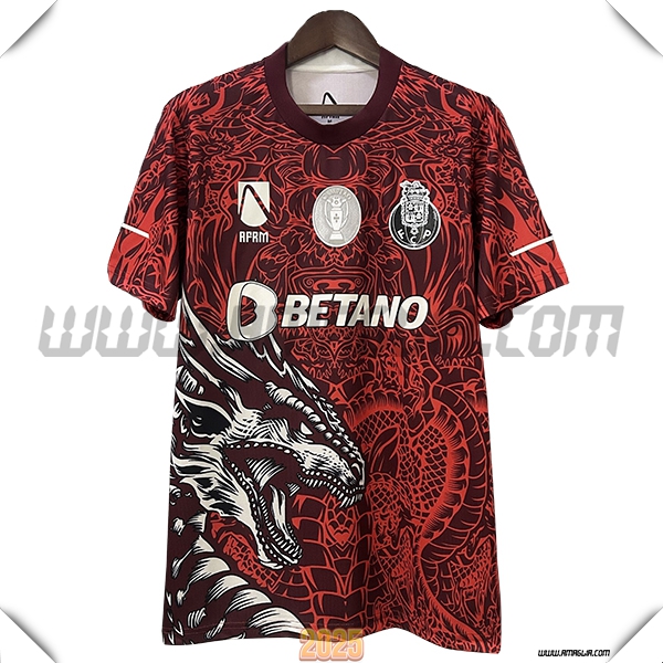 Maglia Calcio FC Porto Edizione Speciale 2025 2026 Rosso