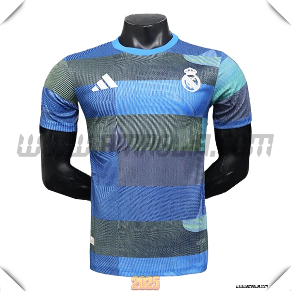 Maglia Calcio Real Madrid Edizione Speciale 2025 2026 Blu