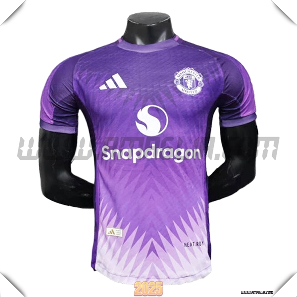 Maglia Calcio Manchester United Edizione Speciale 2025 2026 Viola