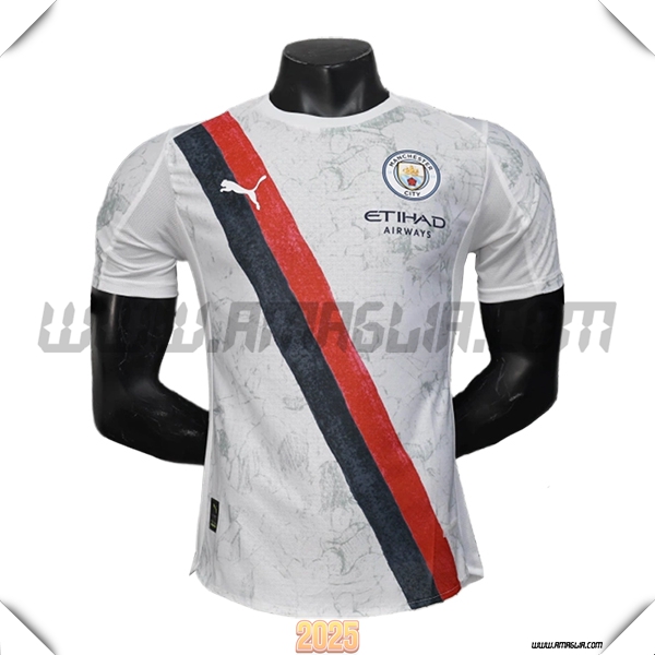 Seconda Maglia Calcio Manchester City Versione trapelata 2025 2026