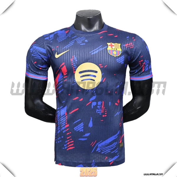 Maglia Calcio FC Barcellona Edizione Speciale 2025 2026 Blu marino