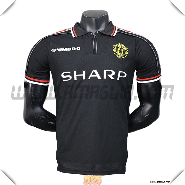 Maglia Calcio Manchester United Edizione Speciale 2025 2026 Nero