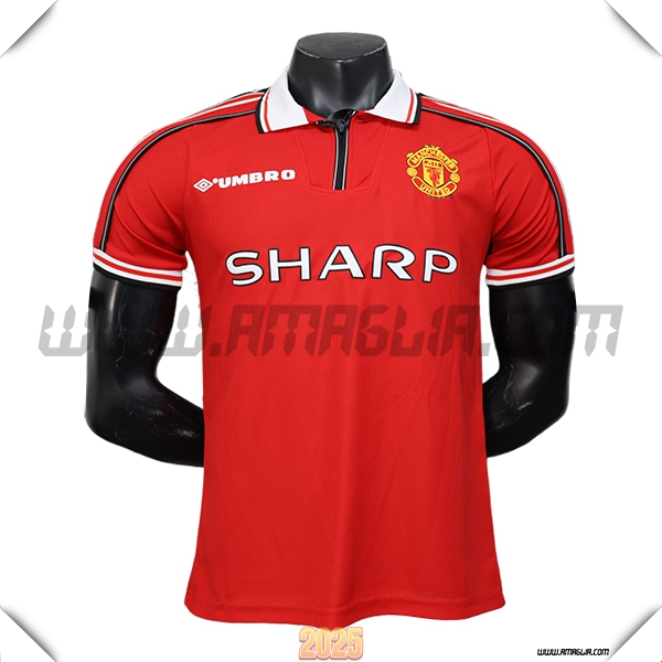 Maglia Calcio Manchester United Edizione Speciale 2025 2026 Rosso