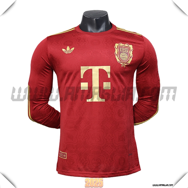 Nuovo Maglia da Bayern Monaco Maniche lunghe 125 Anniversario 2024/2025