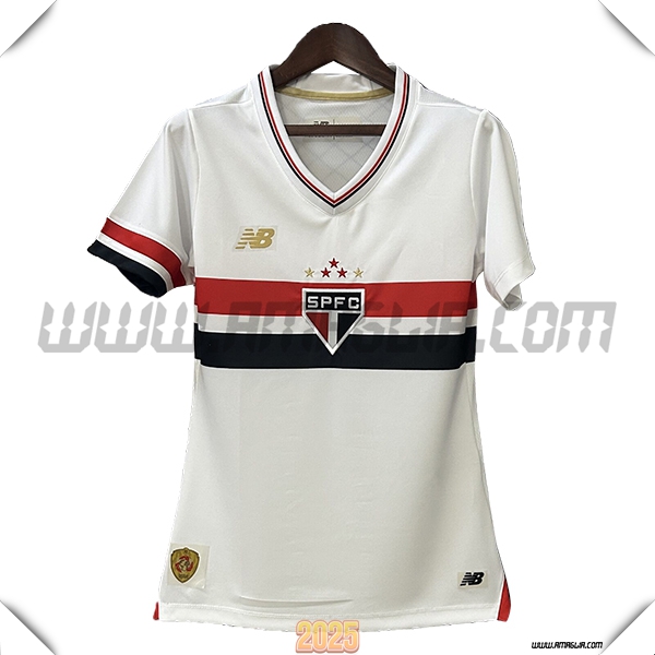Nuovo Maglia da Sao Paulo FC Donne Prima 2025 2026