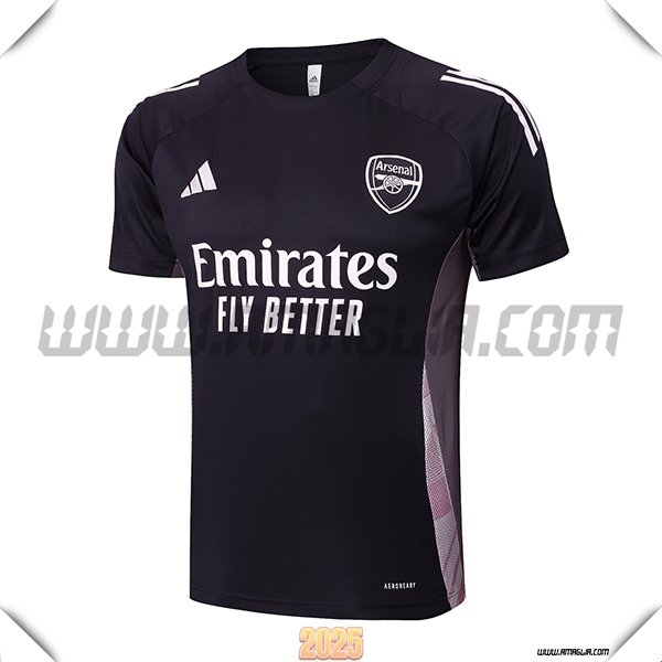 T Shirt Allenamento Arsenal Grigio Scuro 2025 2026