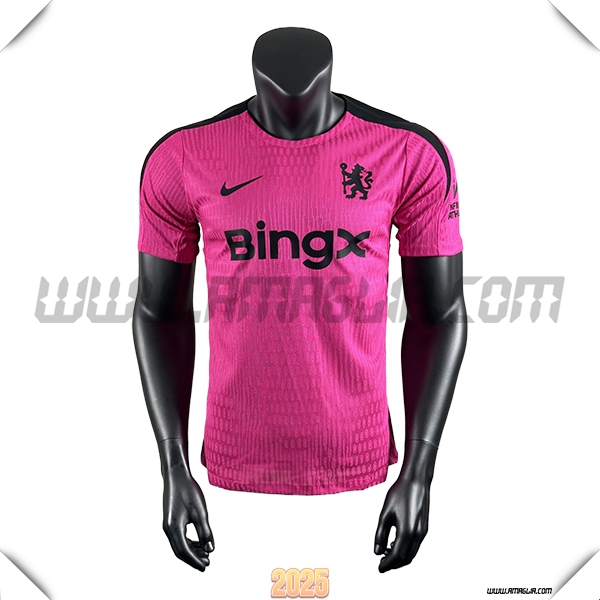 T Shirt Allenamento FC Chelsea viola/Nero 2025 2026