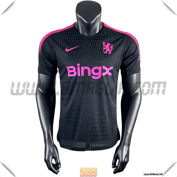 T Shirt Allenamento FC Chelsea Nero/viola 2025 2026