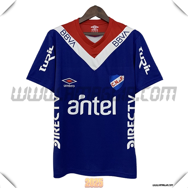 T Shirt Allenamento Uruguay Blu/Bianco/Rosso 2025 2026