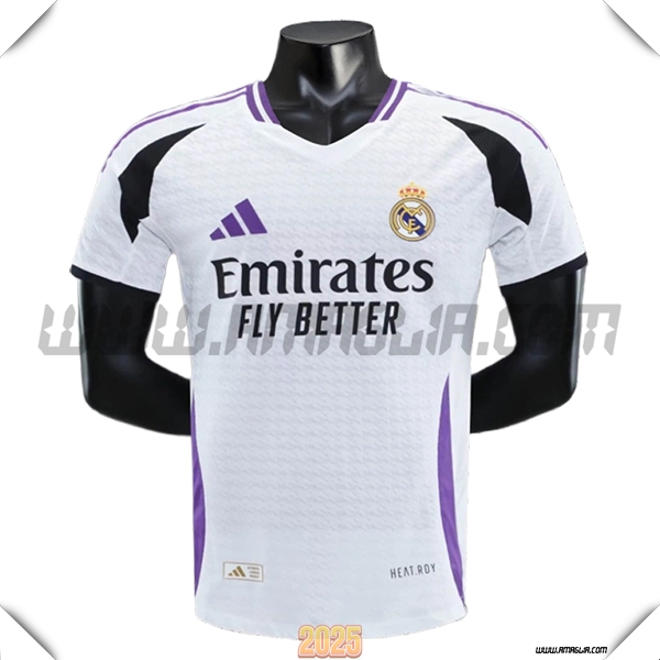 T Shirt Allenamento Real Madrid Bianco/viola 2025 2026