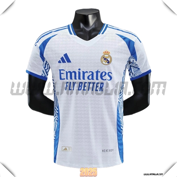 T Shirt Allenamento Real Madrid Bianco/Blu 2025 2026