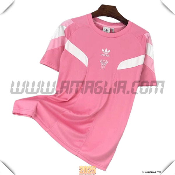 T Shirt Allenamento Inter Miami CF Rosa/Bianco 2025 2026