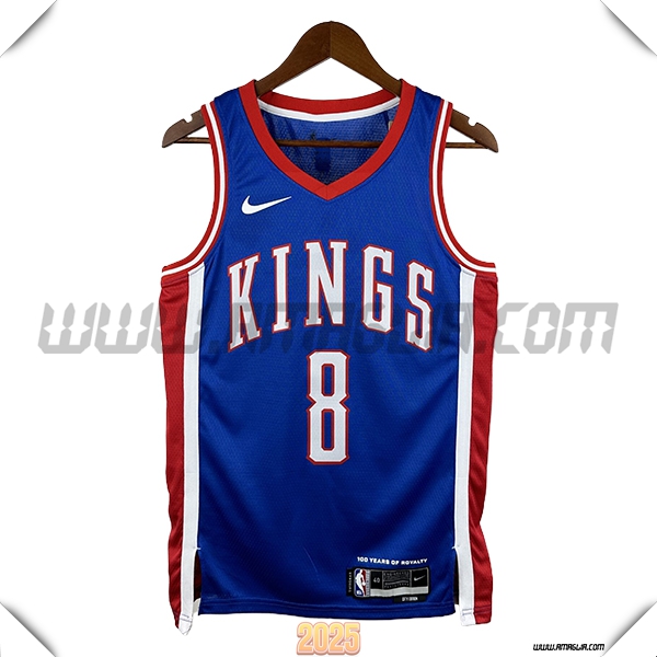 Maglia Sacramento Kings (LAVINE #8) 2025/26 Blu/Rosso/Bianco