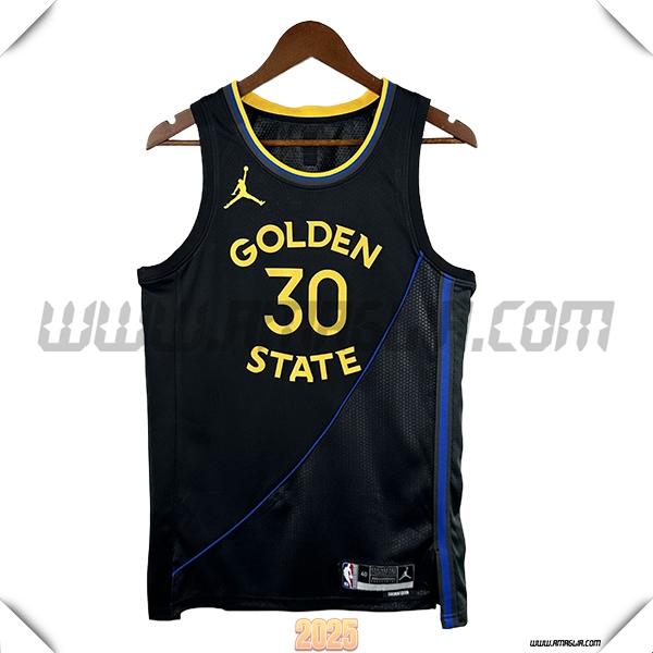 Maglia Golden State Warriors (CURRY III #30) 2025/26 Nero