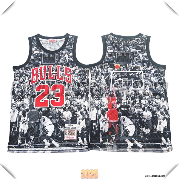 Maglia Chicago Bulls (JORDAN #23) 2025/26 Grigio