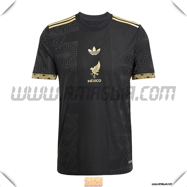 Nuovo Maglia Squadra Messico Edizione Speciale 2025 2026 Nero