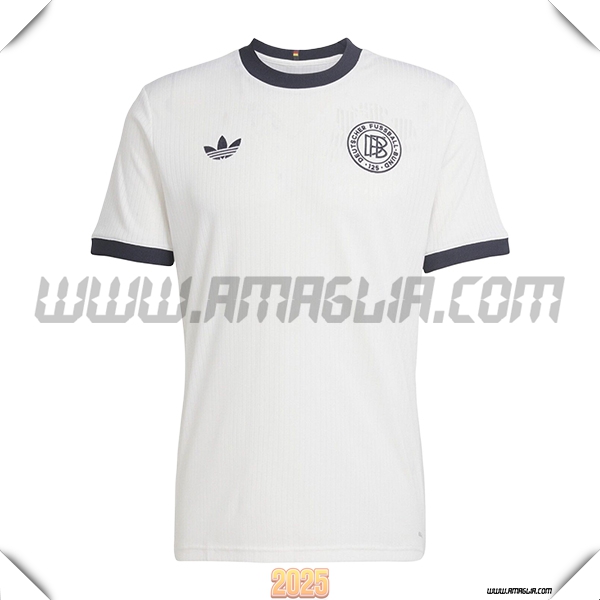 Nuovo Maglia Squadra Germania 125° anniversario 2025 2026 Bianco