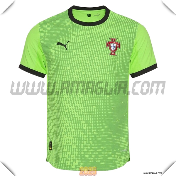 Nuovo Maglia Squadra Portiere Portogallo 2025 2026 Verde