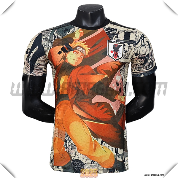 Maglia Squadra Giappone Edizione Speciale 2025 2026 Arancia