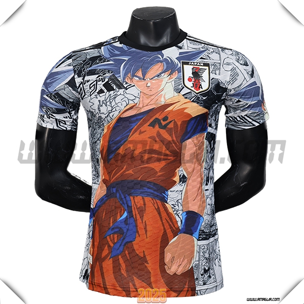 Maglia Squadra Giappone Edizione Speciale 2025 2026 Bianco