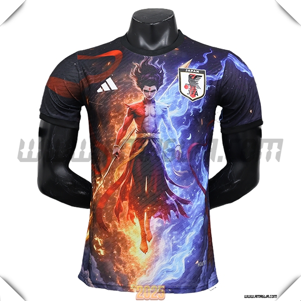 Maglia Squadra Giappone Edizione Speciale 2025 2026 Blu/Rossa
