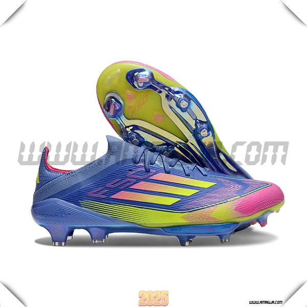 Adidas Scarpe Da Calcio F50+.1 FG viola/Verde