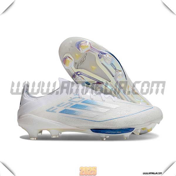 Adidas Scarpe Da Calcio F50+.1 FG Bianco/Blu