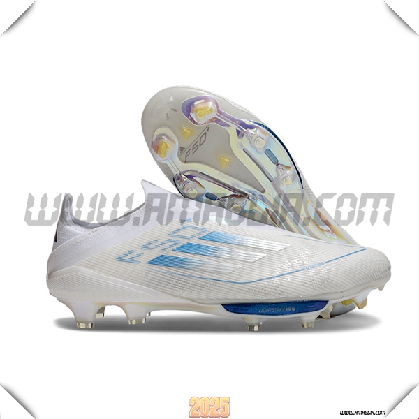 Adidas Scarpe Da Calcio F50+ FG Bianco/Blu