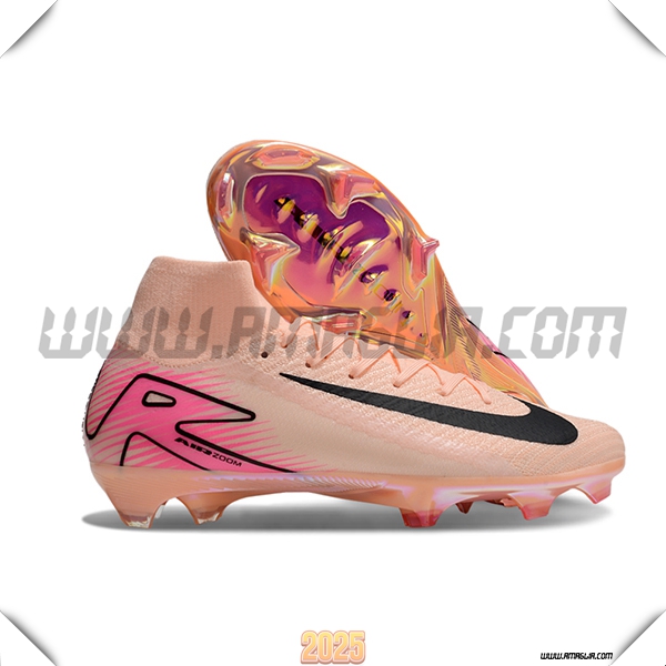 Nike Scarpe Da Calcio Air Zoom Mercurial Superfly IIX Elite FG Rosa/Nero