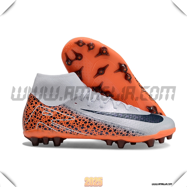 Nike Scarpe Da Calcio Mercurial Superfly 10 Academy Grigio/Arancia/Nero