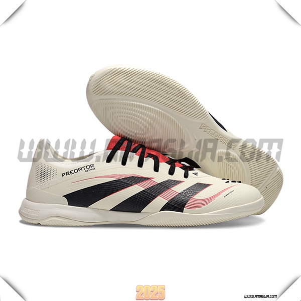 Adidas Scarpe Da Calcio PREDATOR 25 ELITE IC BOOTS Bianco/Nero/Rosso