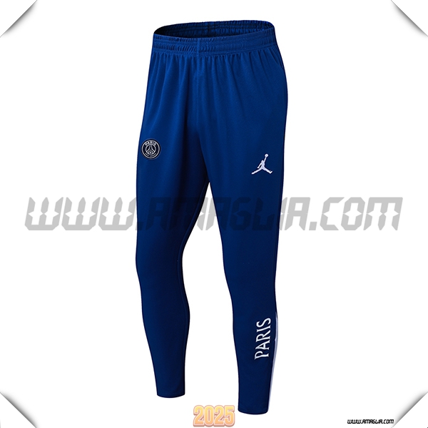 Pantaloni Allenamento PSG Blu 2025 2026