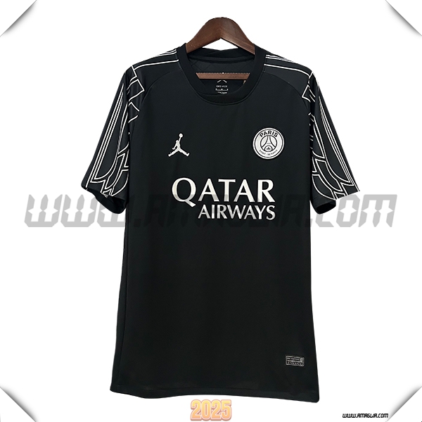 Maglia Calcio Paris PSG Edizione Speciale 2024/2025 Nero