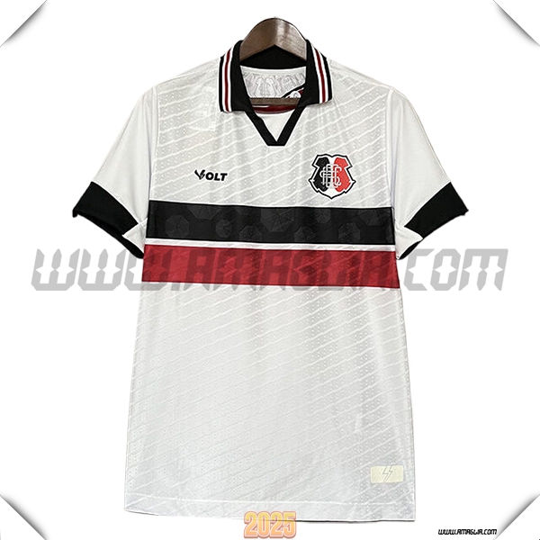 Nuovo Maglia da Santa Cruz Seconda 2025 2026 Bianco/Rossa/Nero