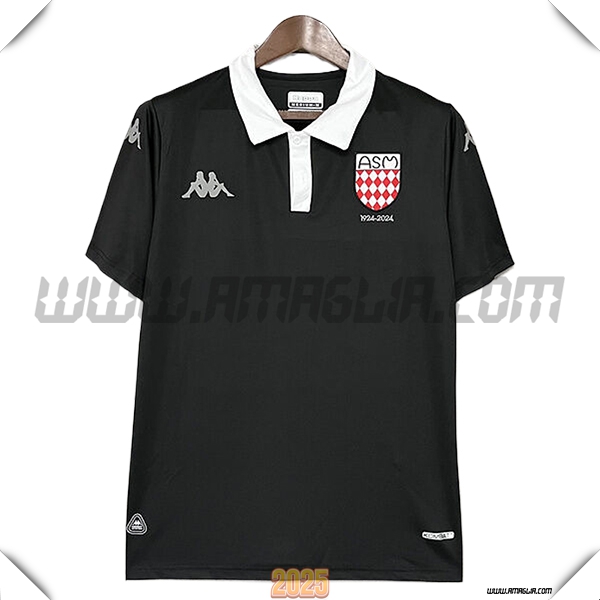 Nuovo Maglia da AS Monaco 100° anniversario 2025 2026 Nero
