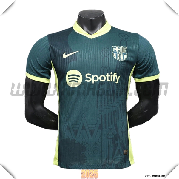 Maglia Calcio FC Barcellona Edizione Speciale 2025 2026 Verde