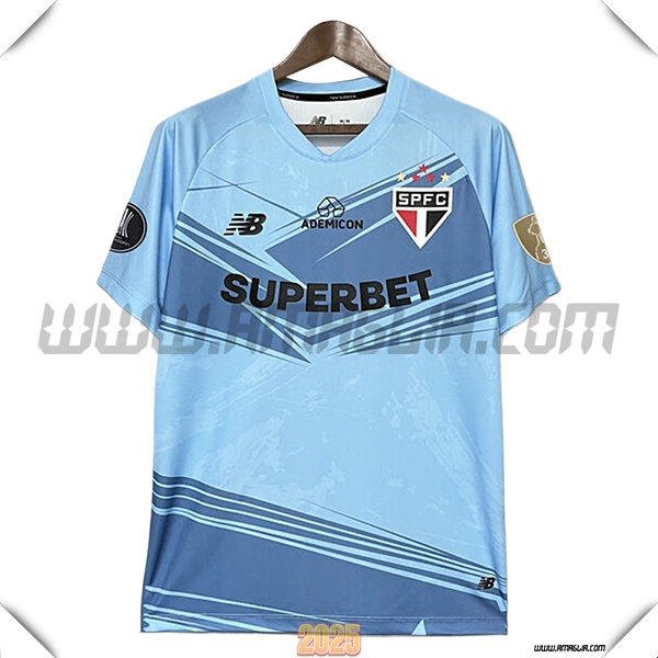 Nuovo Maglia da Portiere Sao Paulo 2025 2026 Blu
