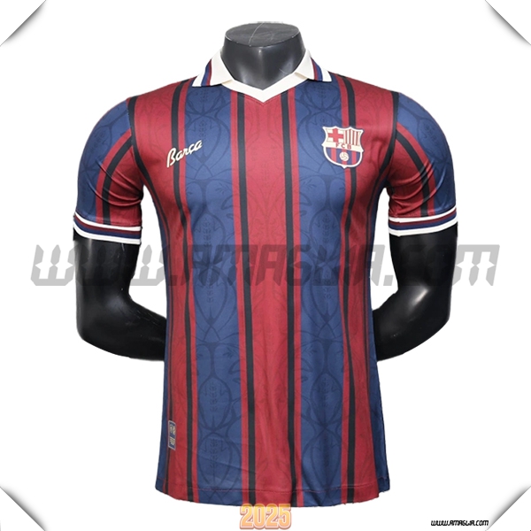 Maglia Calcio FC Barcellona Edizione Speciale 2025 2026 Blu/Rossa