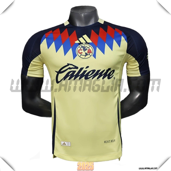Maglia Calcio Club America Edizione Speciale 2025 2026 GIALLO/Nero