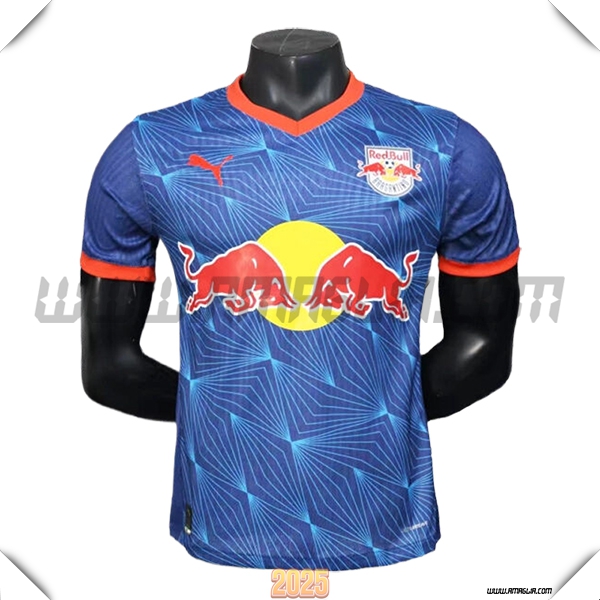 Terzo Maglia Calcio New York Red Bulls Versione Trapelata 2025 2026 Blu/Rossa