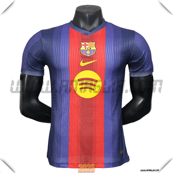 Maglia Calcio FC Barcellona Edizione Speciale 2025 2026 Rossa/Viola