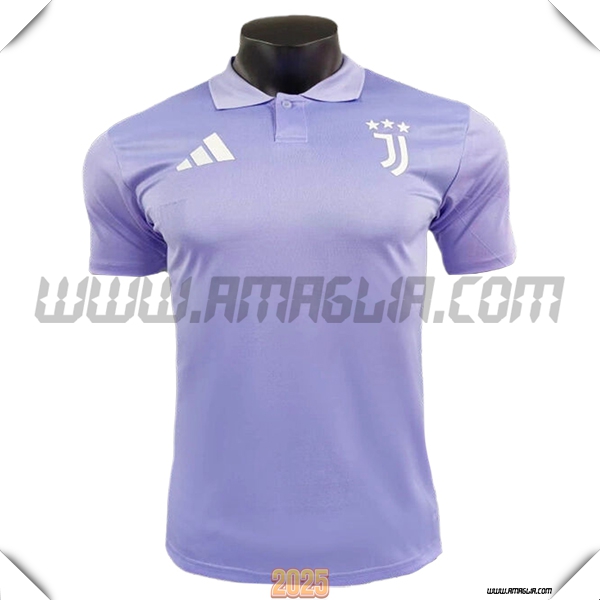 Maglia Polo Juventus viola 2025 2026