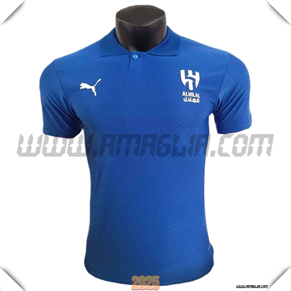 Maglia Polo Al-Hilal Blu 2025 2026