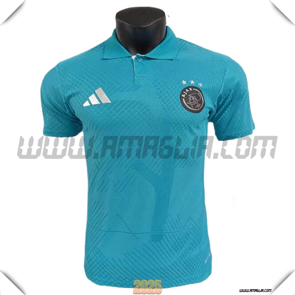 Maglia Polo Ajax Blu 2025 2026