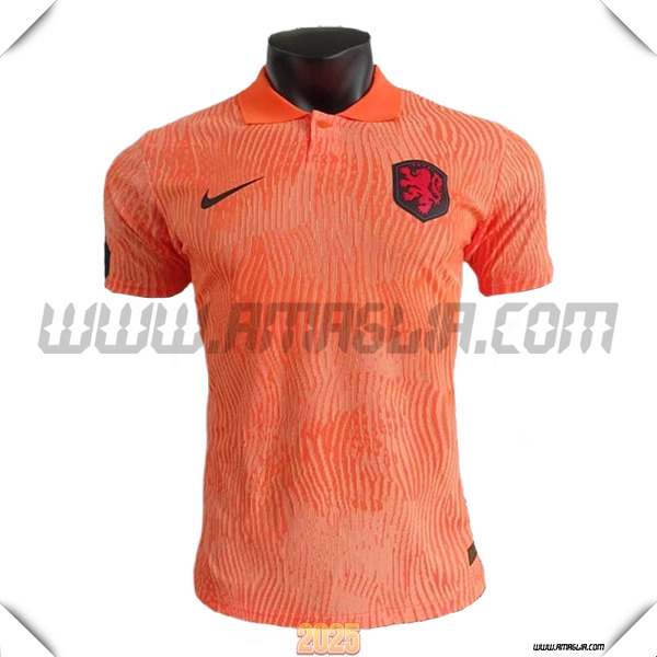 Maglia Polo Paesi Bassi Arancia 2025 2026
