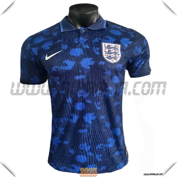 Maglia Polo Inghilterra Blu Reale 2025 2026