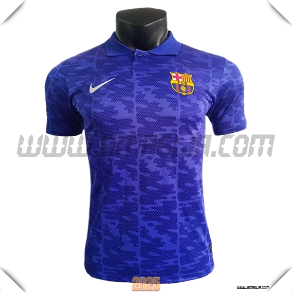 Maglia Polo FC Barcellona viola 2025 2026