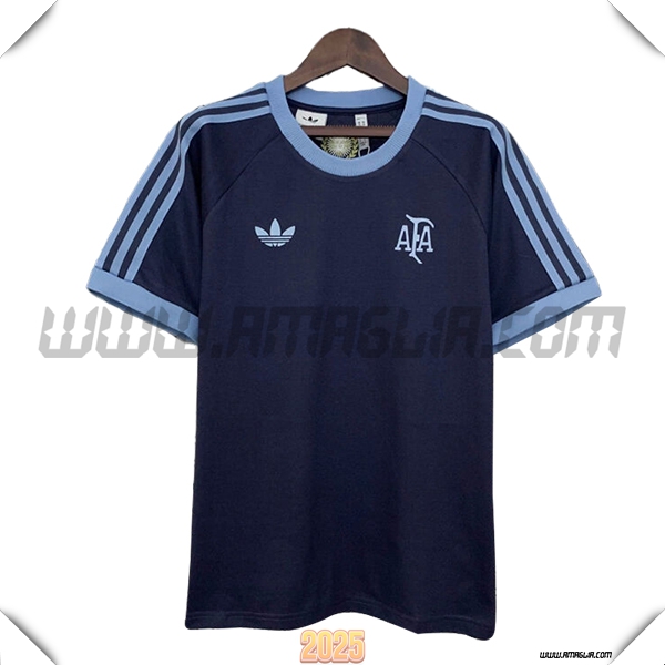 T Shirt Allenamento Argentina Blu Scuro 2025 2026