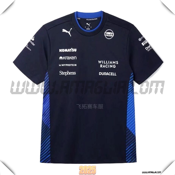 T-Shirt RedBull Racing F1 Team Nero/Blu 2025